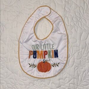 Our Little Pumpkin Baby Bib